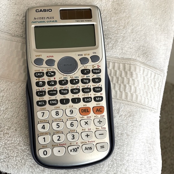 Casio Fx-9750gii Graphing Calculator With Cover Works Great - Picture 2 of 4